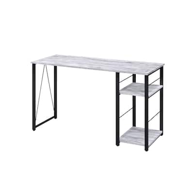 Versatile Metal and Veneer Writing Desk for Efficient Work and Study