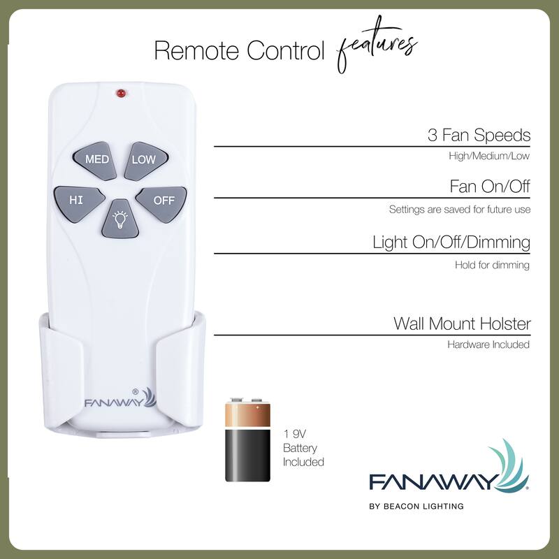 Fanaway Orbit 36-inch Ceiling Fan with Light