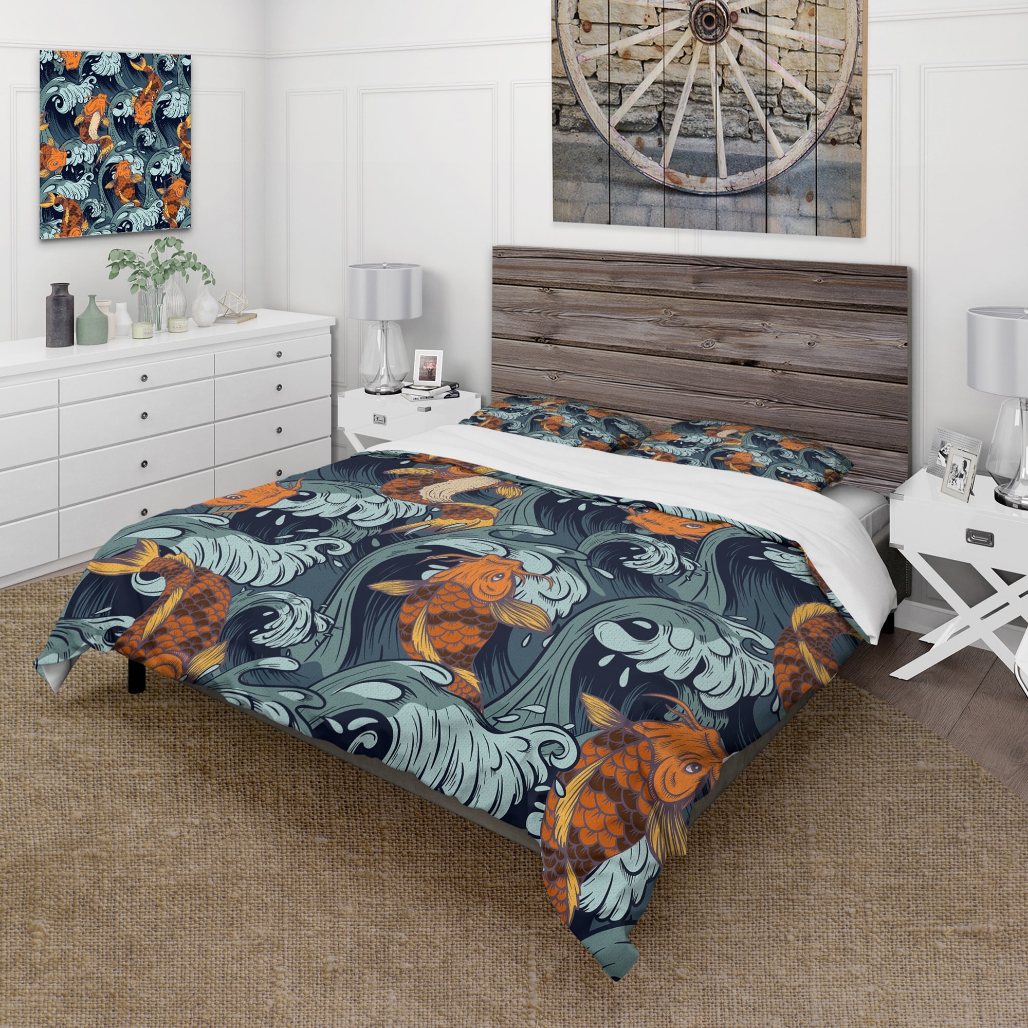 Leopard Print Bedding Set 2 People Double Bed Duvet Cover Animals Comf -  GBH - Linen