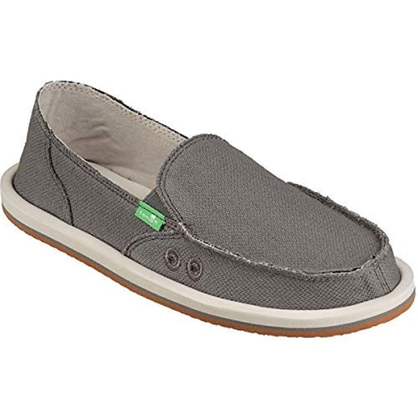 sanuk donna hemp black