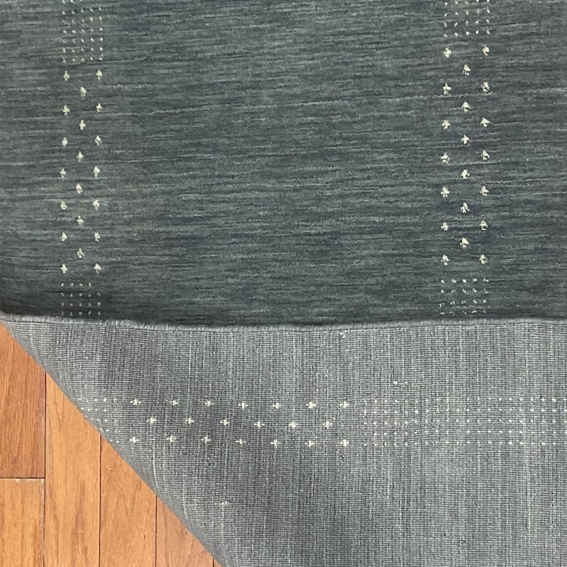 HERAT ORIENTAL Handmade Modern Gabbeh Wool Rug - 2'6 x 10'