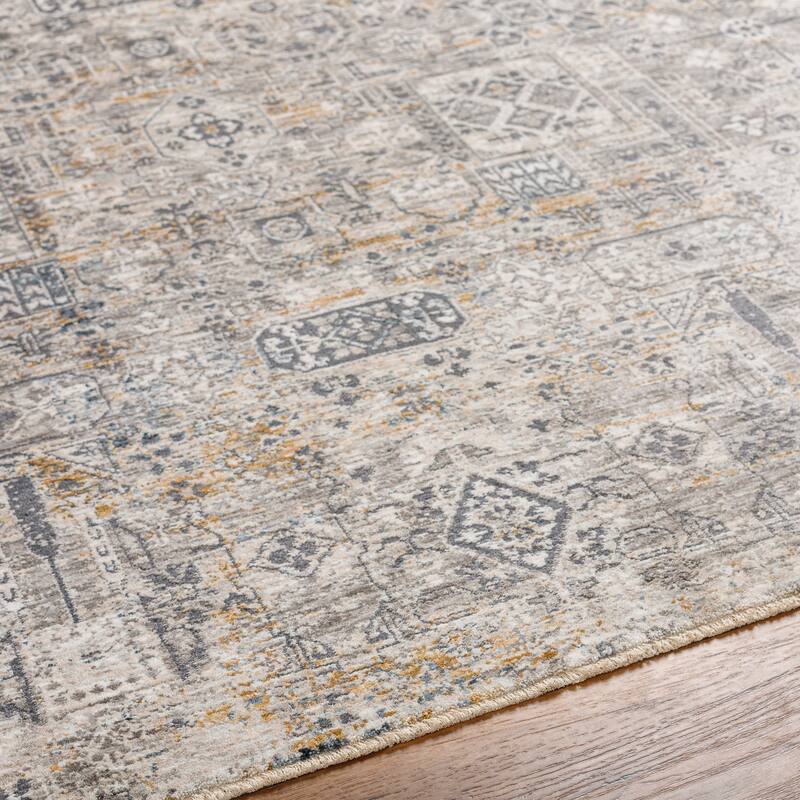 Livabliss Traditional Cardiff Medallion Area Rug