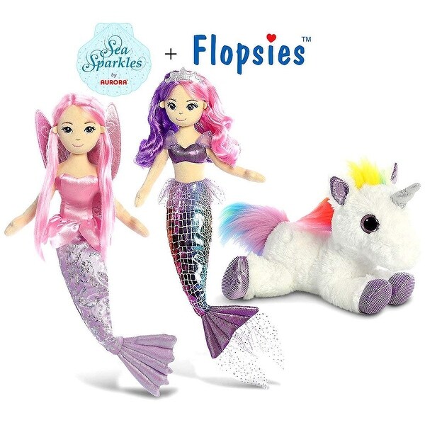 mermaid unicorn plush