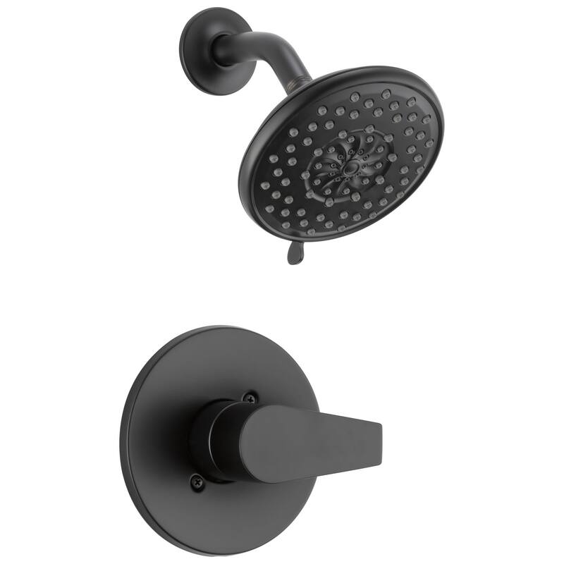 Peerless Xander Shower Only Trim Package with 1.5 GPM Multi Function - Matte Black
