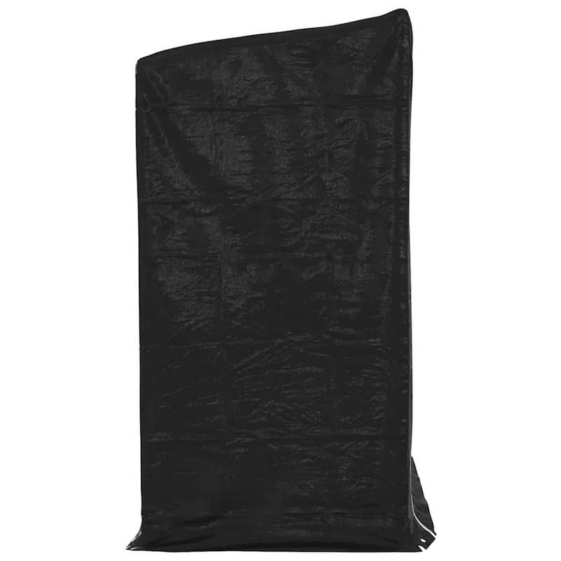 vidaXL vidaxL Firewood Rack with Rain Cover 200x100x200 cm Galvanised Steel - 200 x 100 x 200 cm