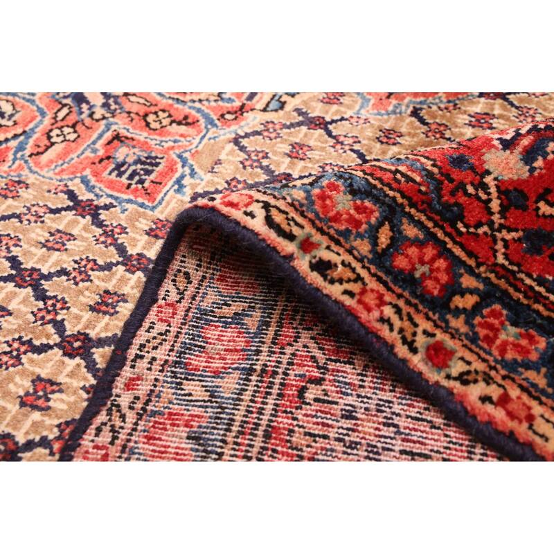 ECARPETGALLERY Hand-knotted Anatolian Vintage Light Brown Wool Rug - 5'5 x 9'8