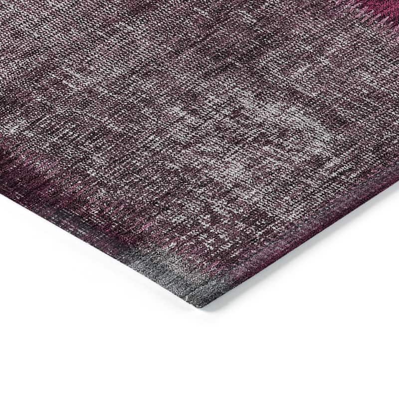 Machine Washable Indoor/ Outdoor Chantille Vintage Oriental Rug