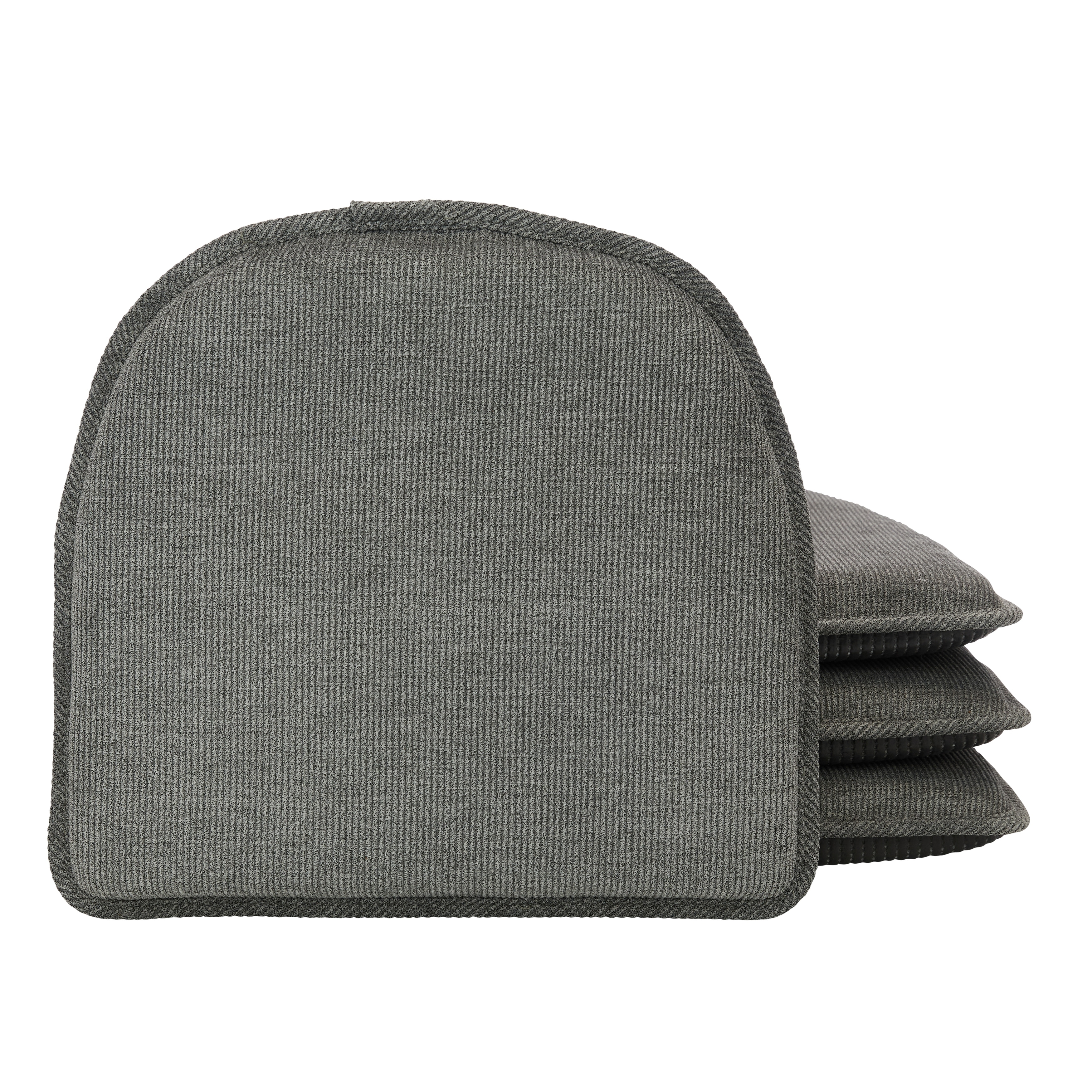 Klear Vu The Gripper Corduroy Non-Slip Chair Cushions