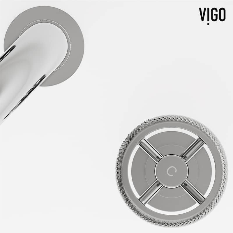 VIGO Wythe 8" H 2-Handle Widespread Bathroom Faucet