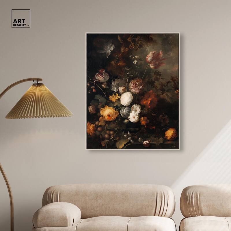 Shadowed Petal Secrets II Canvas by Art Remedy