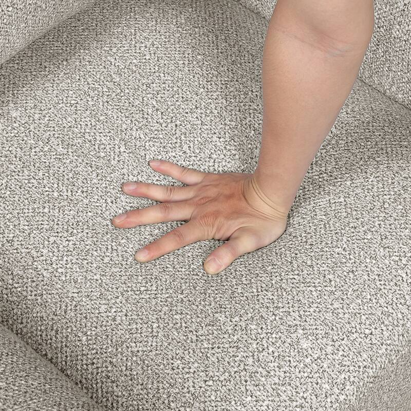 Ravenna 40" Modern & Contemporary Chenille Fabric Living Room Chair