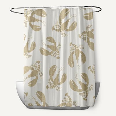 Lobster Fest Shower Curtain