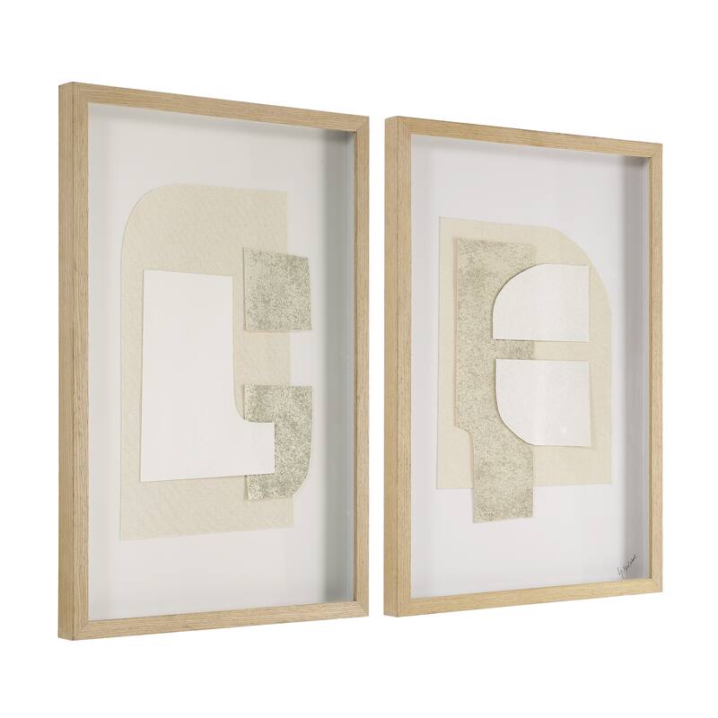 Renwil Delias 20.0" Wide Wall Decor, Printed Artwork (2 Piece Set)