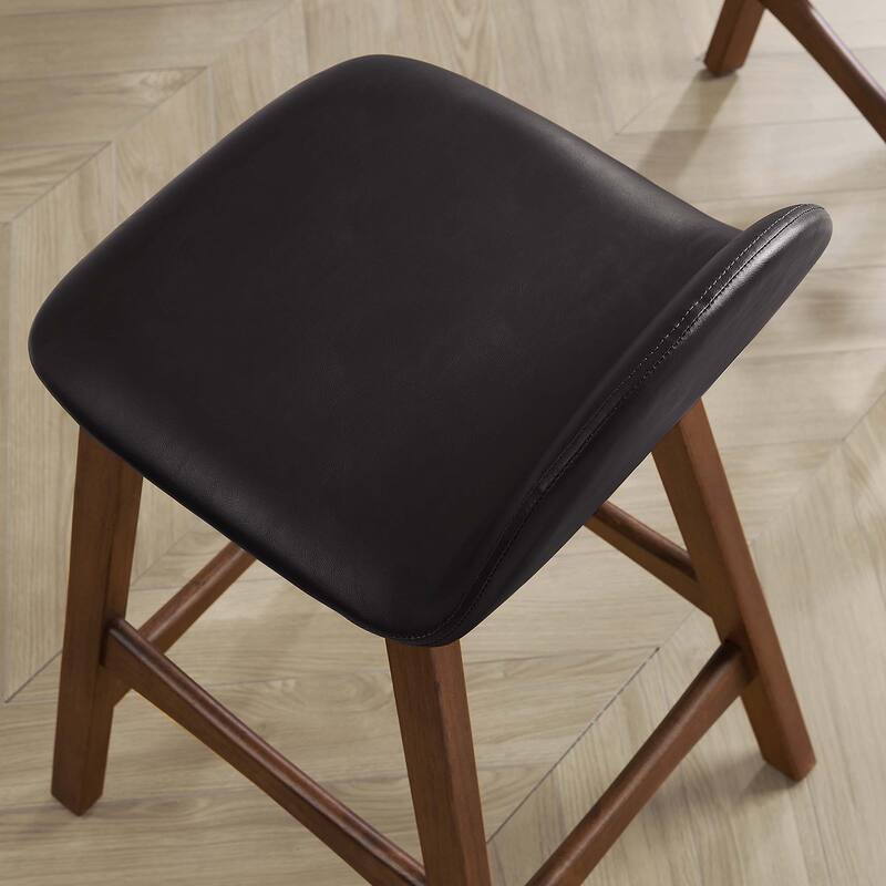 Juno Wood Counter Stool - Set of 2