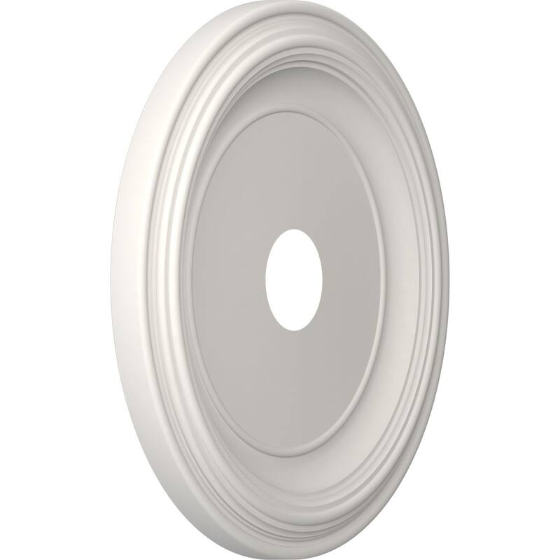 3 1/2" Inside Diameter - Traditional Thermoformed PVC Ceiling Medallion