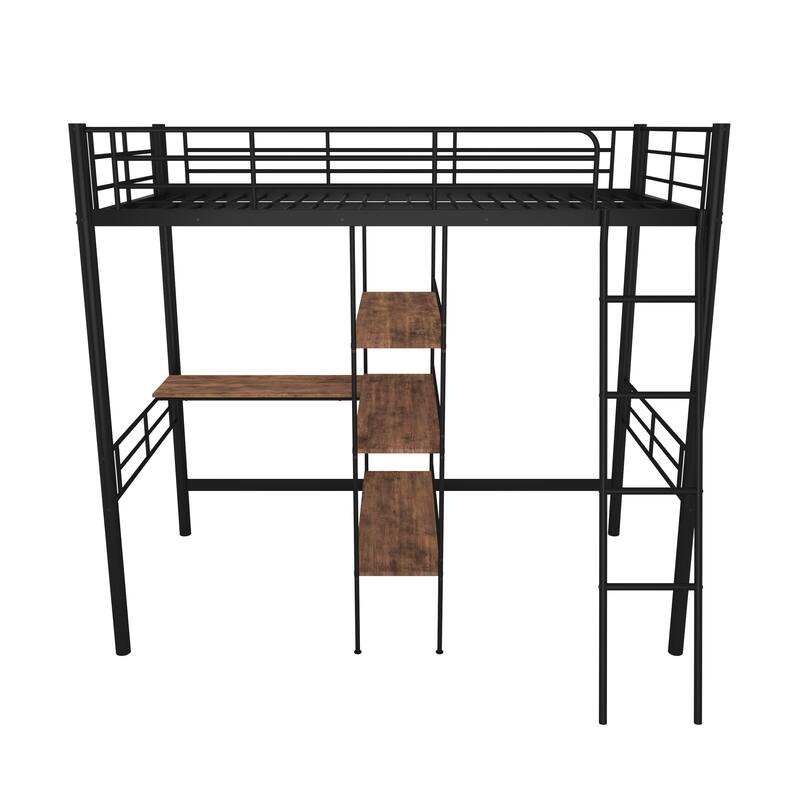 Twin Size Metal Loft Bed Twin Size Metal Loft Bed