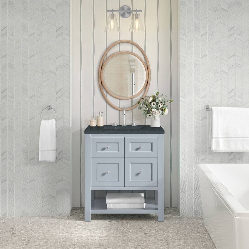 Breckenridge 30" Single Vanity, Serenity Blue - 30