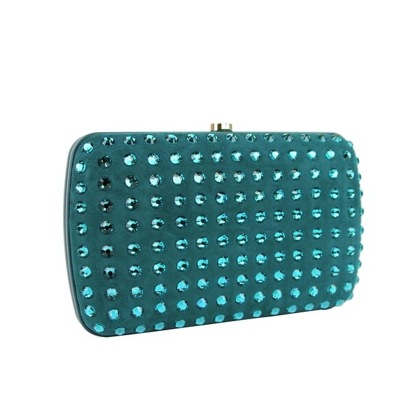 turquoise evening bag