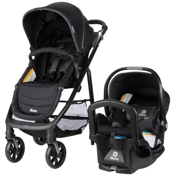 slide 2 of 37, Quantum4 3-in-1 Travel System with LiteClik 30 R SafePlus Infant Car Seat and Base Black