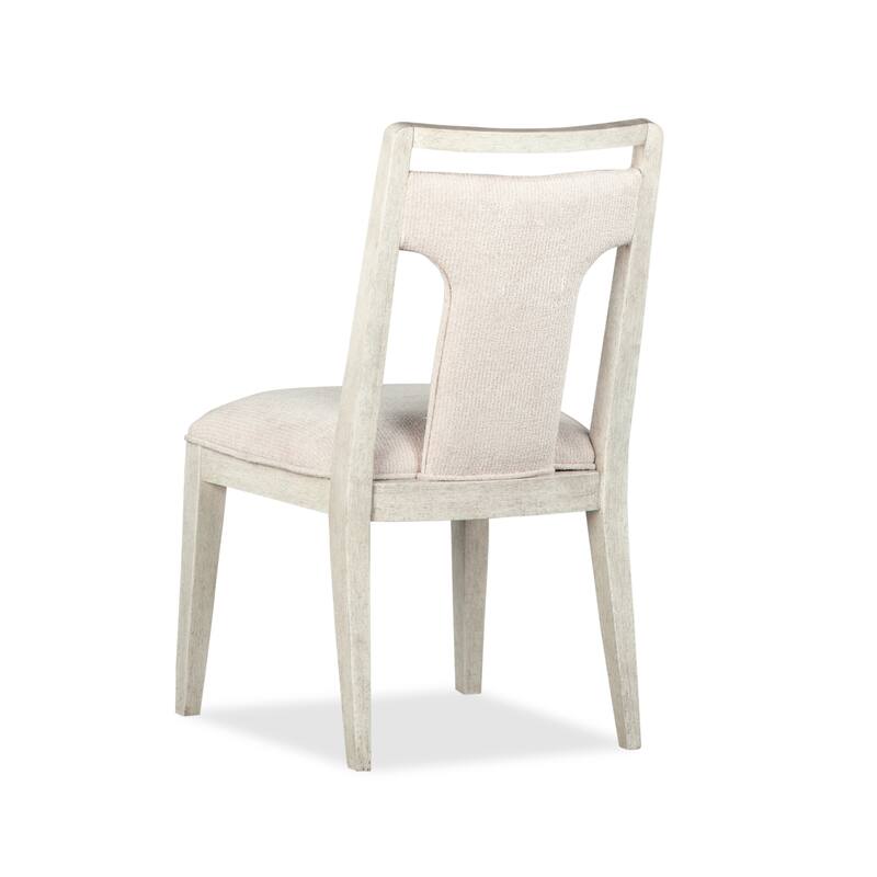 Magnussen Home Lorelei Misty Cloud Upholstered Side Chair Two Pack - 20''W x 23.63''D x 36''H