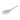Hutzler 8-Inch BPA-Free Melamine Rice Paddle / Wok Spoon