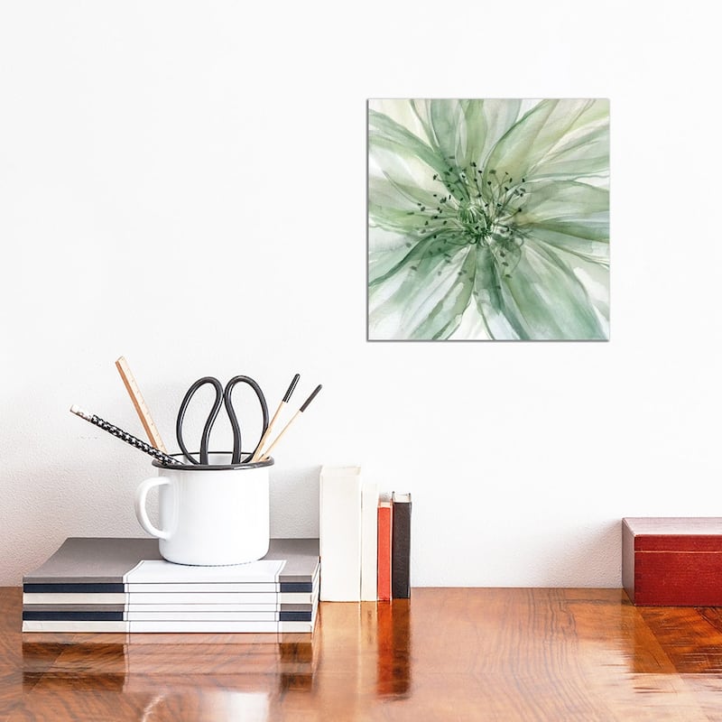 iCanvas "Macro Sage Flower II" by Carol Robinson Canvas Print - 12x12x1.5