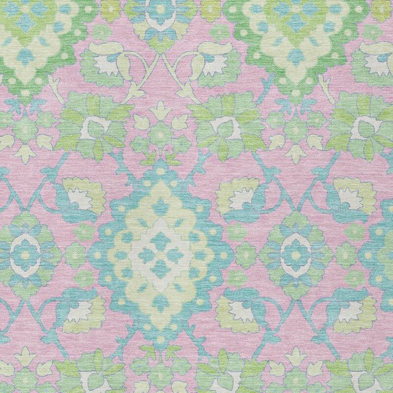 HomeRoots Oriental Traditional Rectangle Outdoor Rug
