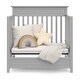 preview thumbnail 14 of 37, Storkcraft Petal 4-in-1 Convertible Mini Crib with Bonus Mattress