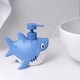 preview thumbnail 3 of 3, Colorful Animated Sharks 3 Piece Bathroom Accessory Set - Multi - 3 piece set