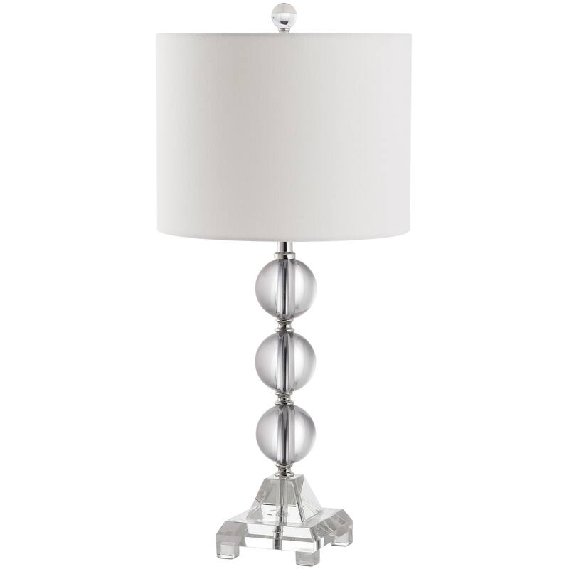 SAFAVIEH Lighting 24-inch Fiona Crystal Table Lamp (Set of 2) - 11"x11"x23.5"