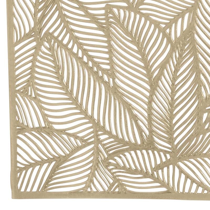 Home Details 4 Pack Pear Leaf Laser Cut Placemat