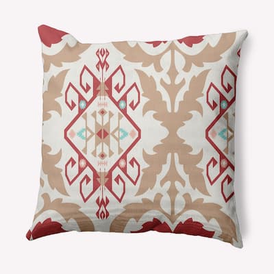 Bombay Medallion Indoor/Outdoor Throw Pillow