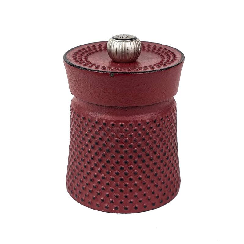 Peugeot Bali 3 Inch Cast Iron Pepper Mill, Red - 3 inch - 3 inch - Red - 1 Piece