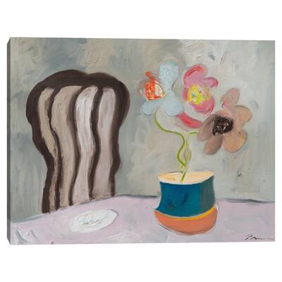 Lunch with Vincent & Henri by Bradford Brenner Canvas Art Print