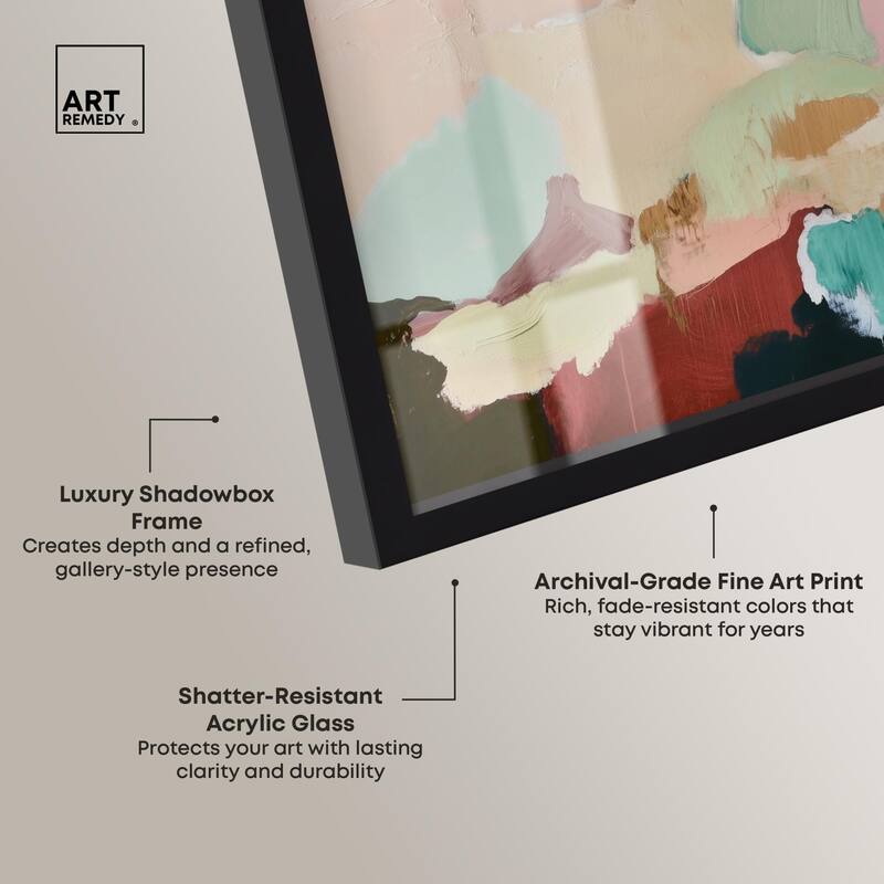 Brushed Beauty III Shadowbox by Art Remedy