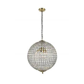 4-Light Pendant Light, Antique Bronze Hanging Fixture, Modern Ceiling Light, Dining Room, Foyer, 20 Inch - 24.5