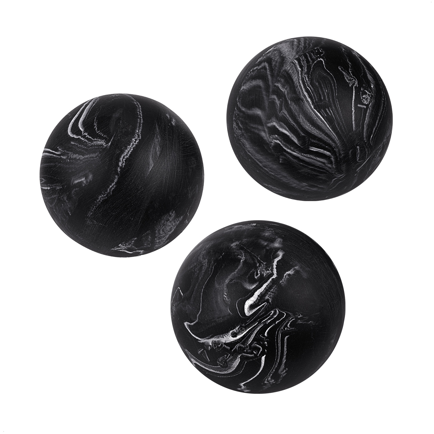 Creative Scents Black Marble Look Decorative Balls for Bowls