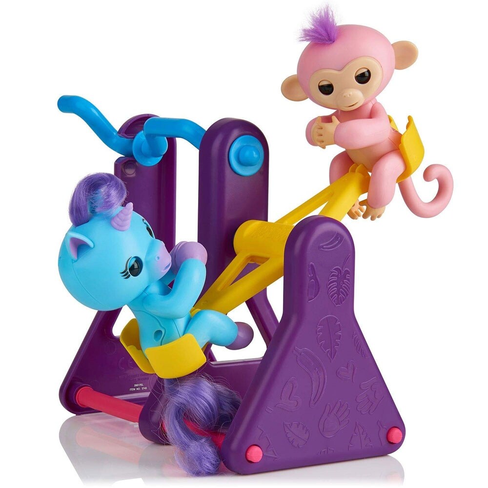 Shop Wowwee Fingerlings Teeter Totter Seesaw Playset Unicorn