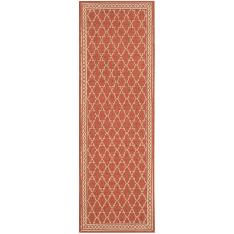 SAFAVIEH Courtyard Denis Trellis Indoor/ Outdoor Waterproof Patio Backyard