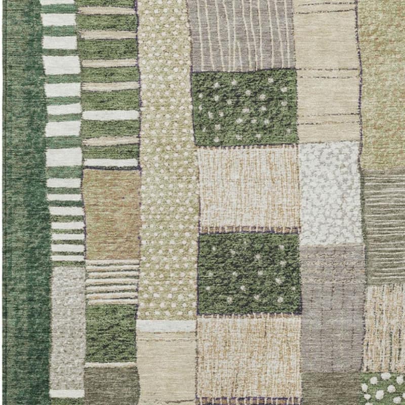 HomeRoots Geometric Transitional Rectangle Outdoor Rug