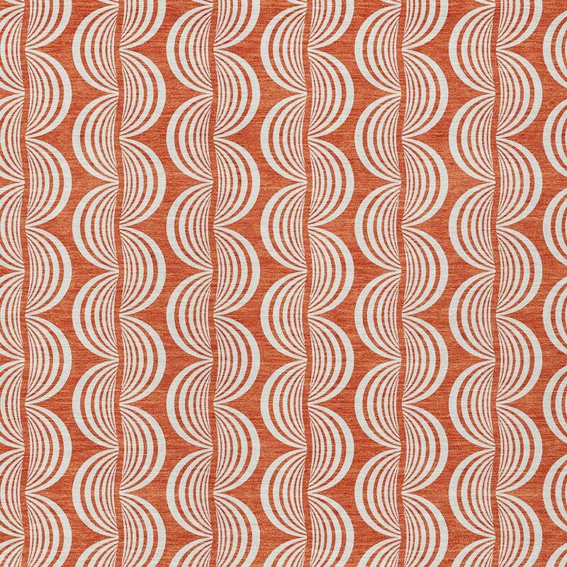 HomeRoots Ogee Transitional Rectangle Outdoor Rug