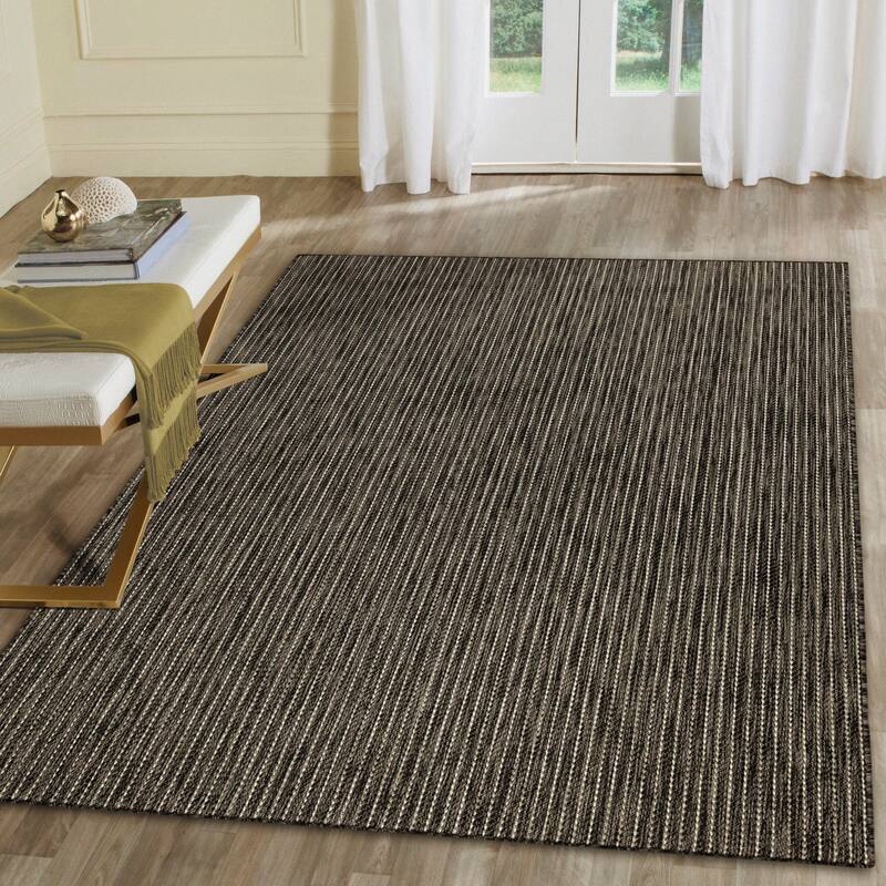 Liora Manne Carmel Textured Striped Indoor/ Outdoor Area Rug