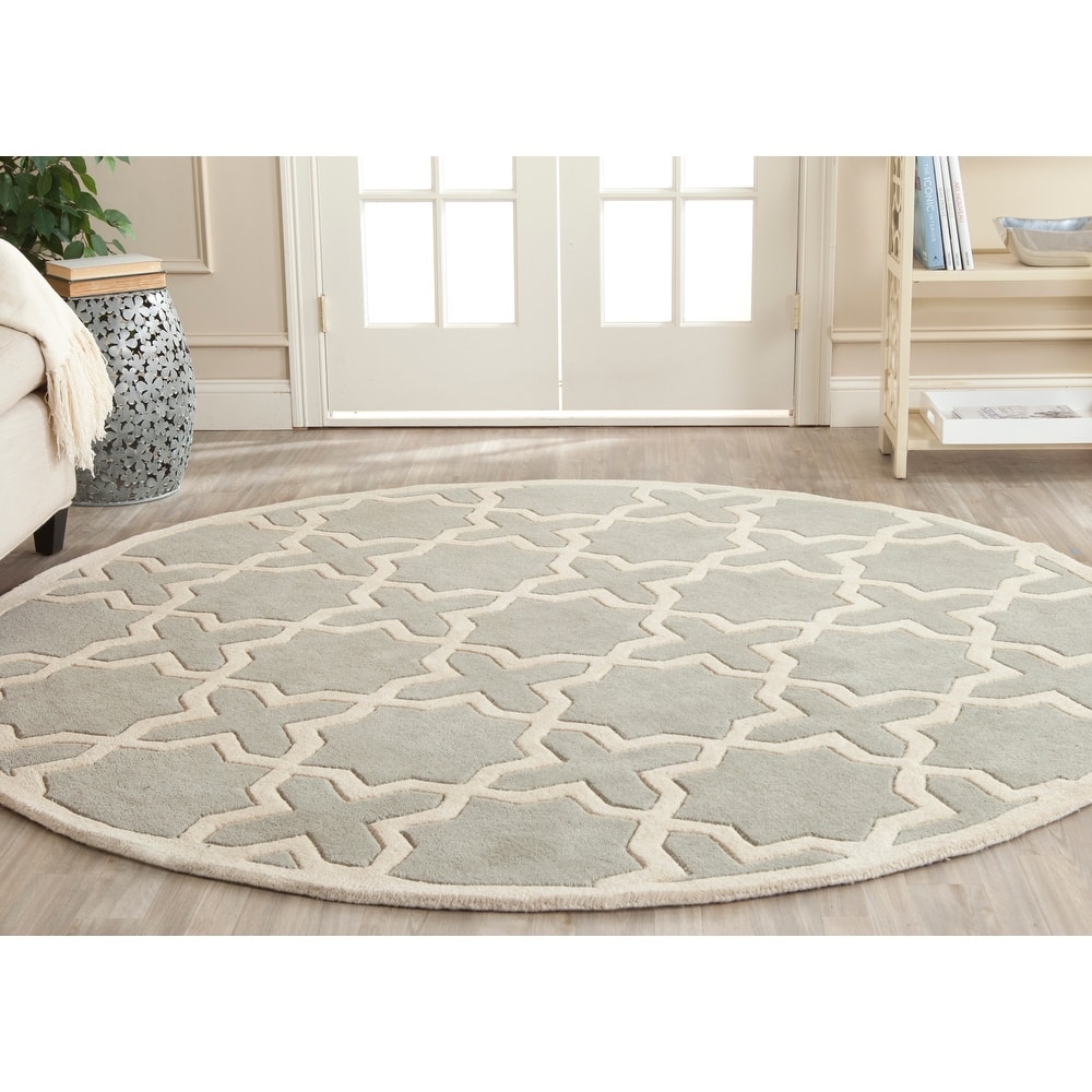 SAFAVIEH Handmade Chatham Begie Modern Moroccan Wool Rug
