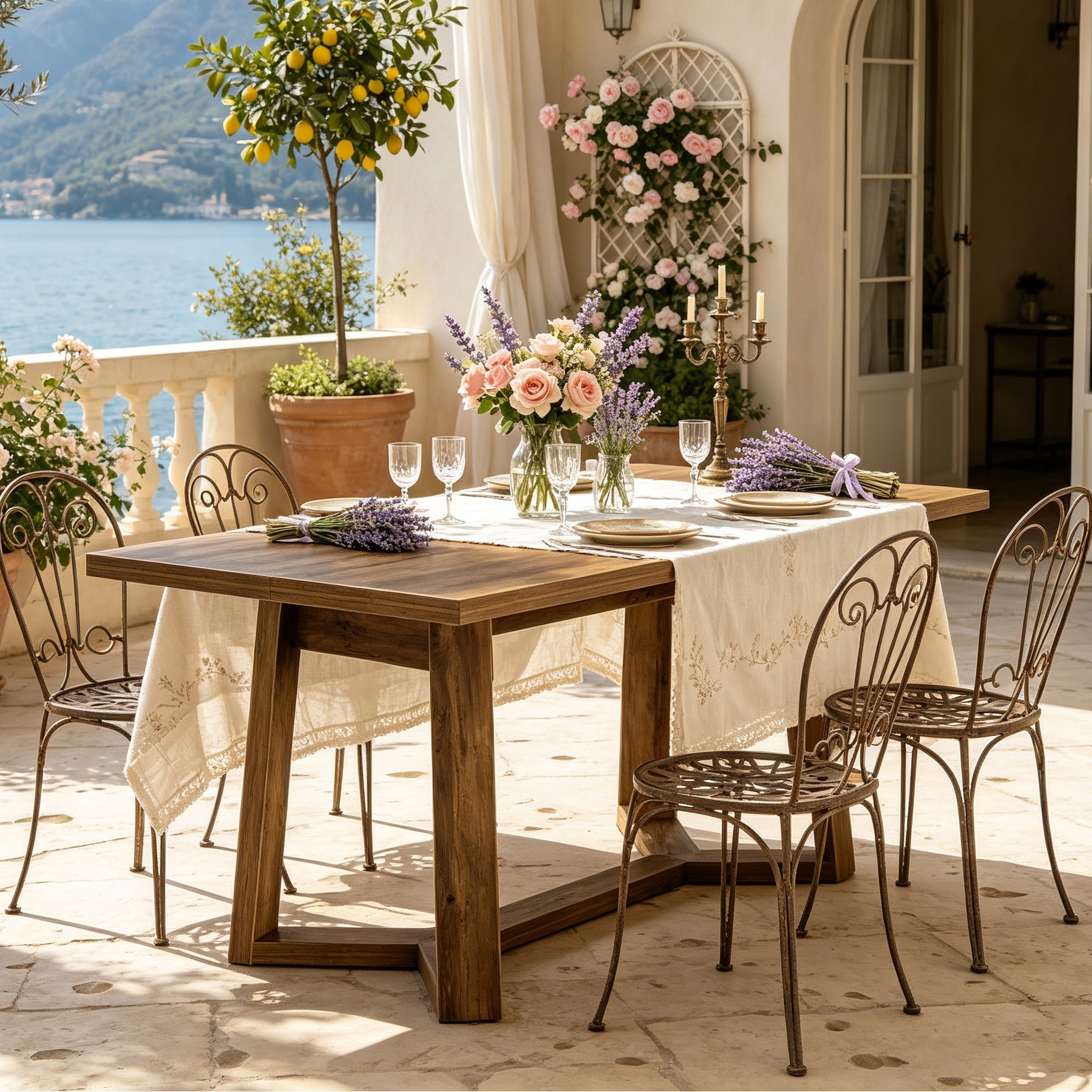 Farmhouse Wood Dining Table, Kitchen Table, Living/Dining Room Accent Table