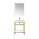Option Brushed Gold / White