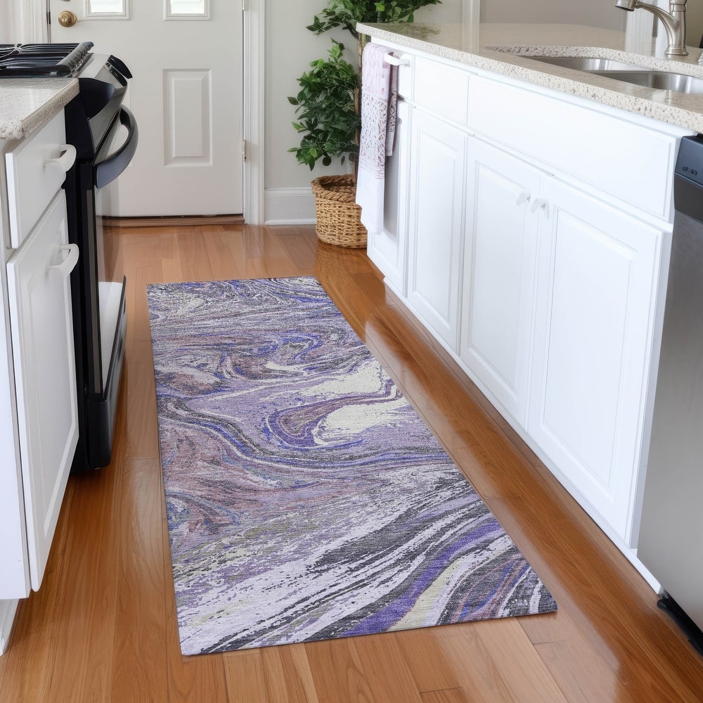 Premium Washable Super Soft Abstract Flow Mayfield Rug