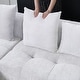 preview thumbnail 19 of 33, Extra Large Linen Corner Sectional Sofa Couch for Living Room Set