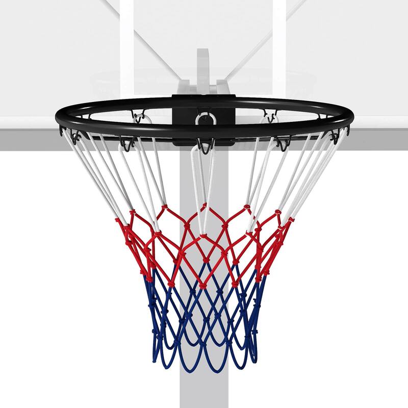 Costway 18" Basketball Rim with Double Springs & All Weather Net for - See Details