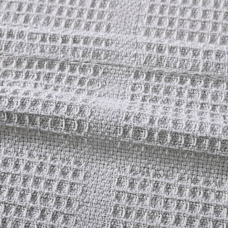 Kenneth Cole New York Waffle Grid Blanket