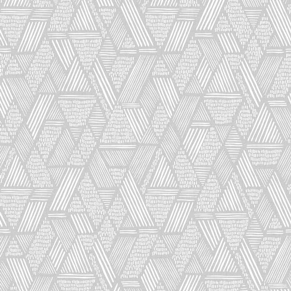 slide 2 of 5, Superfresco Easy Ethnic Stitch Grey Wallpaper